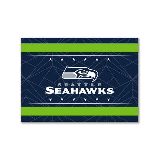 Seattle Seahawks Geo Style Magnet