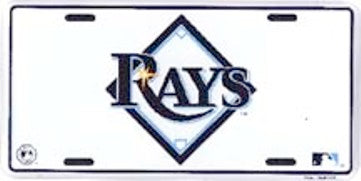 Tampa Bay "Rays" License Plate