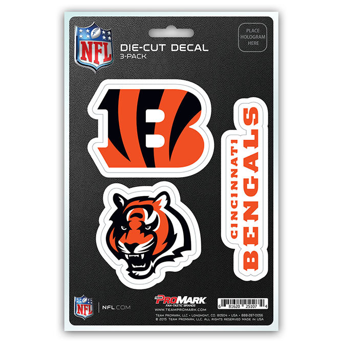 Cincinnati Bengals Team Decal Set