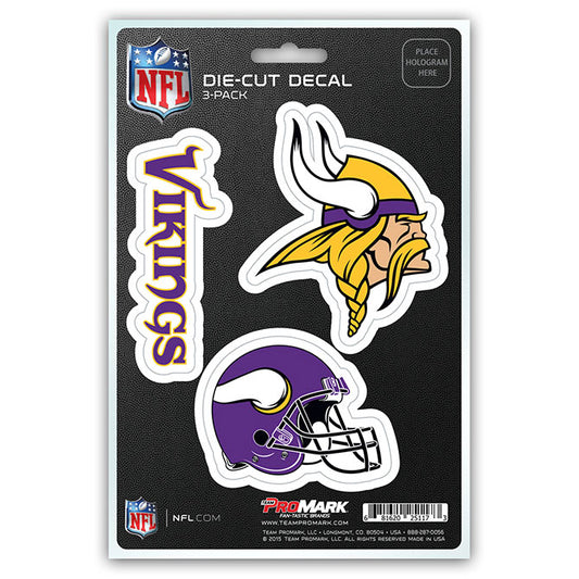 Minnesota Vikings Team Decal Set