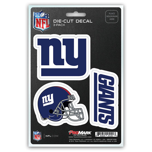 New York Giants Team Decal Set