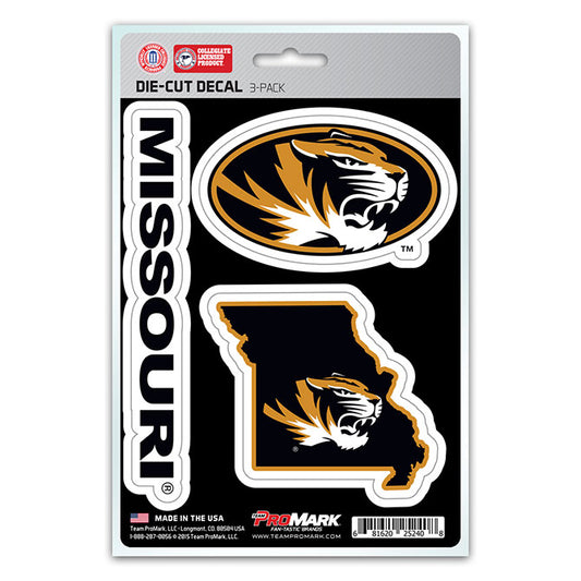 Missouri Tigers Team Decal Set