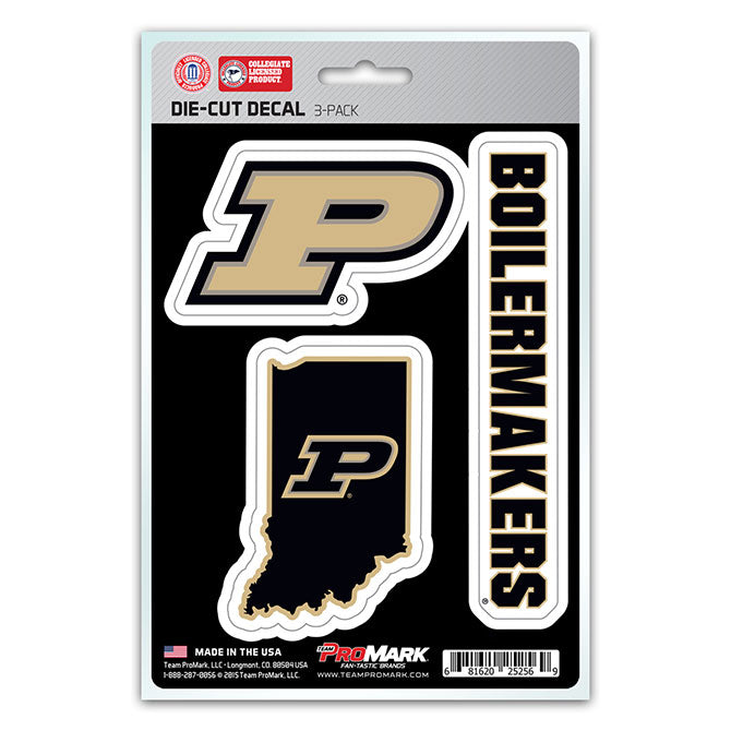 Purdue Boilermakers Team Decal Set