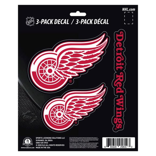 Detroit Red Wings Team Decal Set