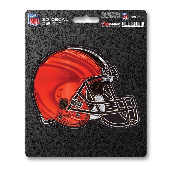 Cleveland Browns Die Cut 3D Decal