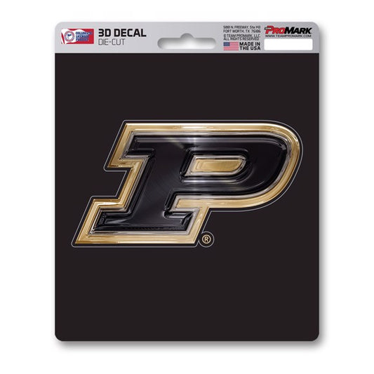 Purdue Boilermakers Die Cut 3D Decal