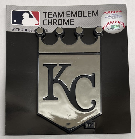 Kansas City Royals Plastic Auto Emblem