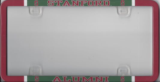 Stanford Plastic Alumni License Plate Frame