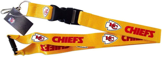 Kansas City Chiefs Lanyard With Neck Safety Latch