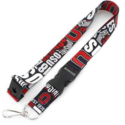 Ohio State Buckeyes Dynamic Lanyard With Safety Latch