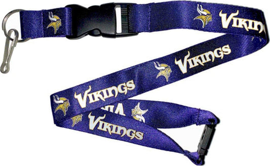 Minnesota Vikings Lanyard With Neck Safety Latch