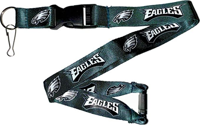 Philadelphia Eagles Lanyard With Neck Safety Latch