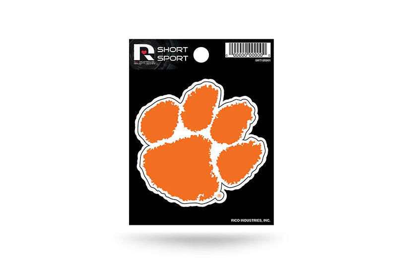 Clemson Tigers Short Sport Decal