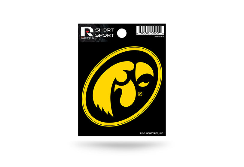 Iowa Hawkeyes Short Sport Decal