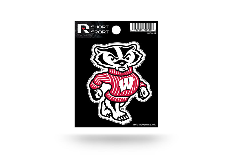 Wisconsin Badgers Short Sport Decal