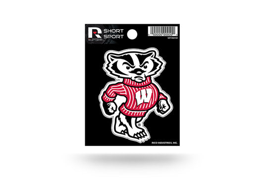 Wisconsin Badgers Short Sport Decal