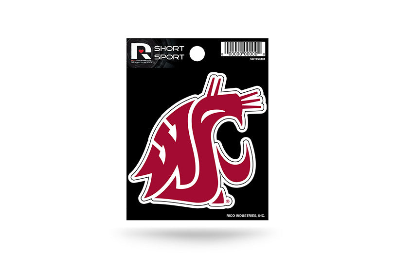 Washington State Cougars Short Sport Decal