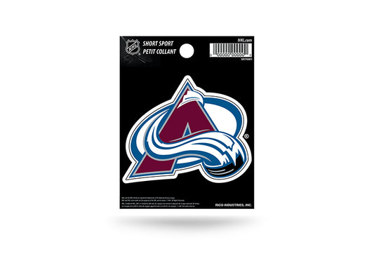 Colorado Avalanche Short Sport Decal