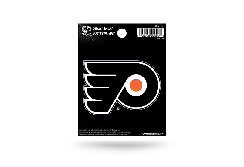 Philadelphia Flyers Short Sport Decal