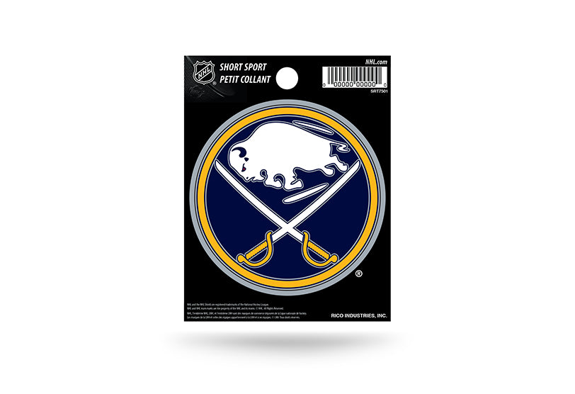 Buffalo Sabres Short Sport Decal