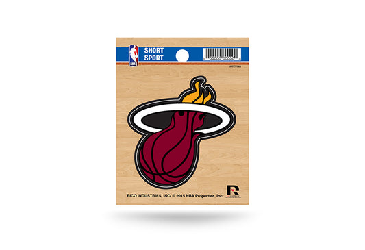 Miami Heat Short Sport Decal