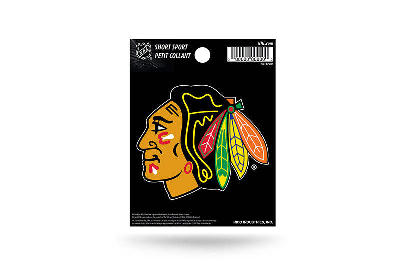 Chicago Blackhawks Short Sport Decal