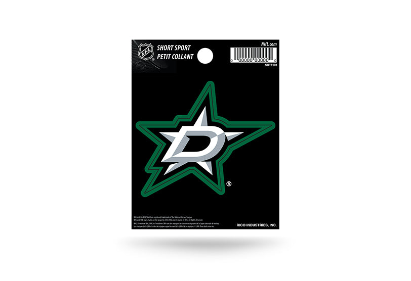 Dallas Stars Short Sport Decal