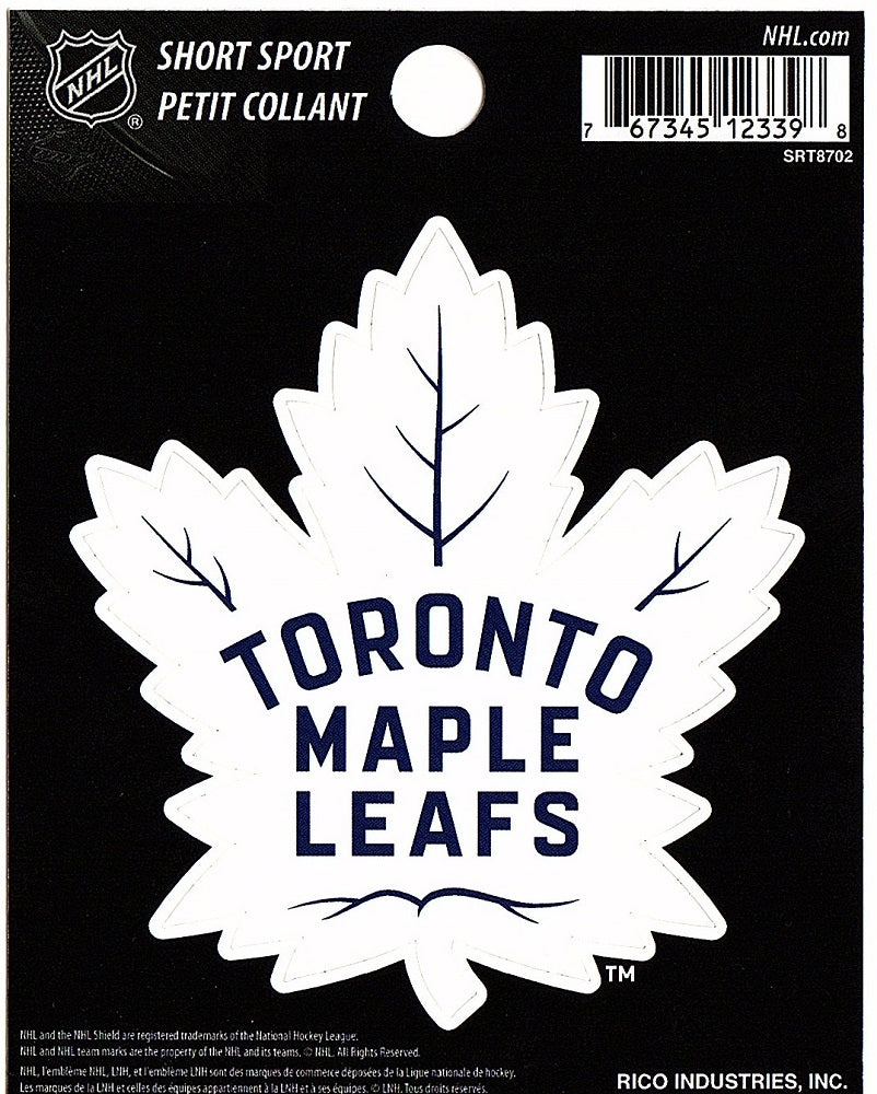 Toronto Maple Leafs Short Sport Decal