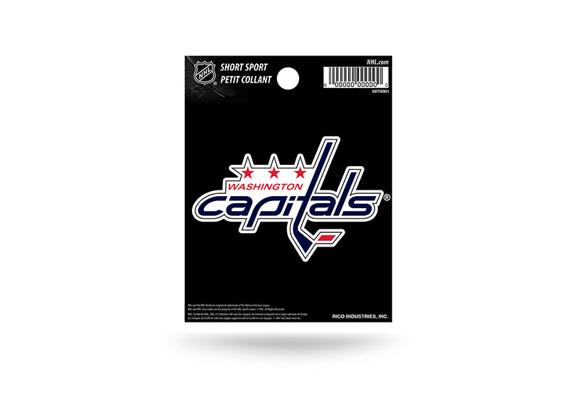 Washington Capitals Short Sport Decal