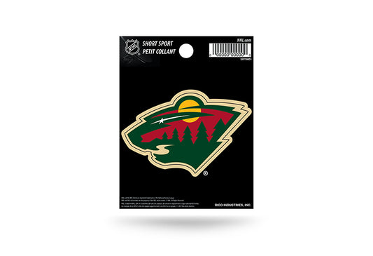 Minnesota Wild Short Sport Decal