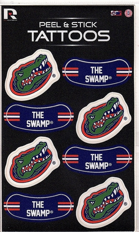 Florida Gators Peel & Stick Temporary Tattoos