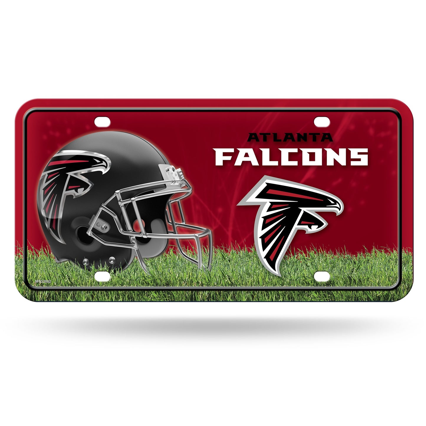 Atlanta Falcons Metal License Plate