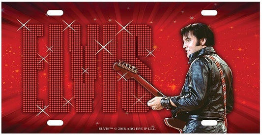 Elvis 68 Magnet Mini License Plate