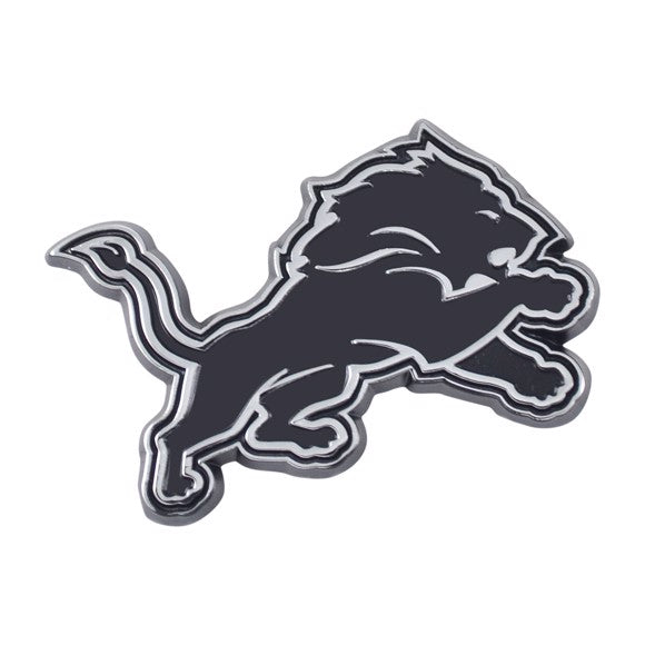 Detroit Lions 3-D Metal Auto Emblem