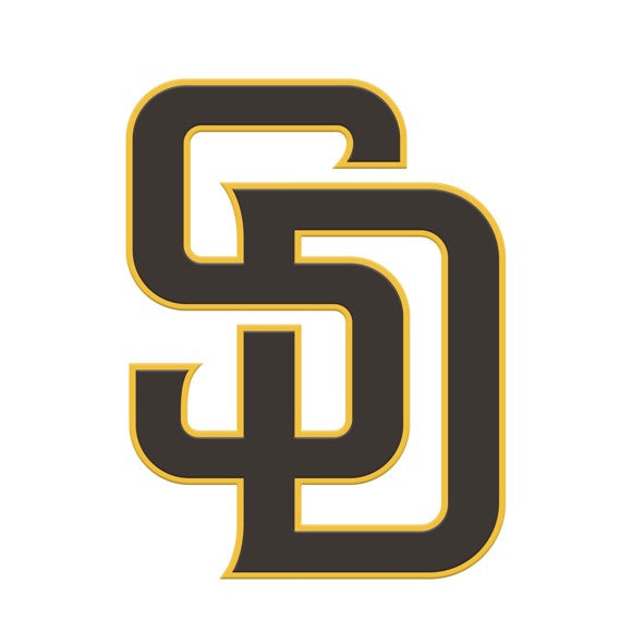 San Diego Padres Full Color Metal Emblem