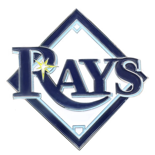 Tampa Bay Rays Full Color Metal Emblem