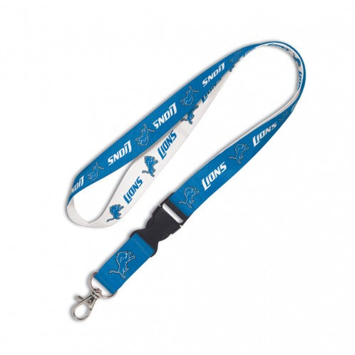 Detroit Lions Lanyard With Detachable Buckle