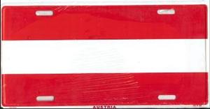 Austria License Plate