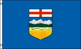 Alberta Province Polyester Flag