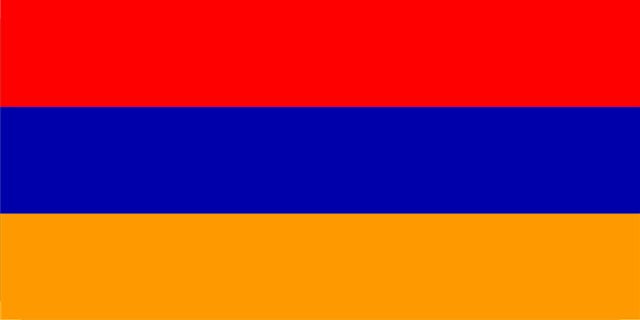 Armenia Flag Photo License Plate