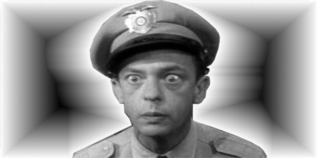 Barney Fife Photo License Plate