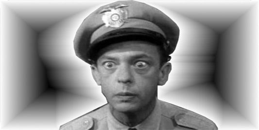 Barney Fife Photo License Plate