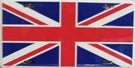 British Flag License Plate