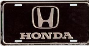 Honda License Plate