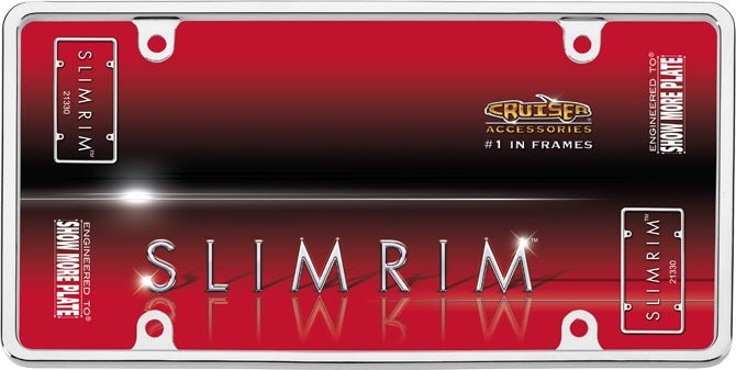 Slimrim Chrome License Plate Frame