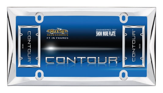 Contour Chrome License Plate Frame