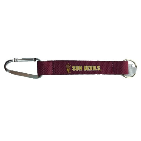 Arizona State Sun Devils Carabiner Lanyard Key Chain