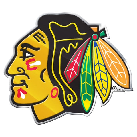 Chicago Blackhawks Full Color Auto Emblem