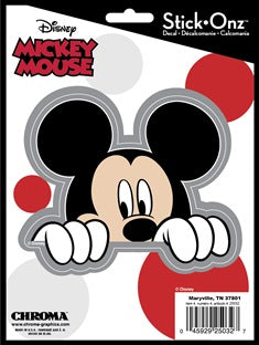 Mickey Mouse Peeking Decal