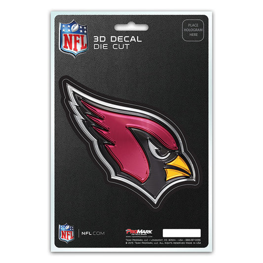 Arizona Cardinals Die Cut 3D Decal